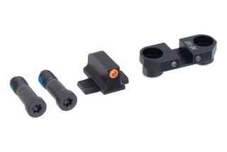 This steel sight set mounts directly to Holosun SCS320.